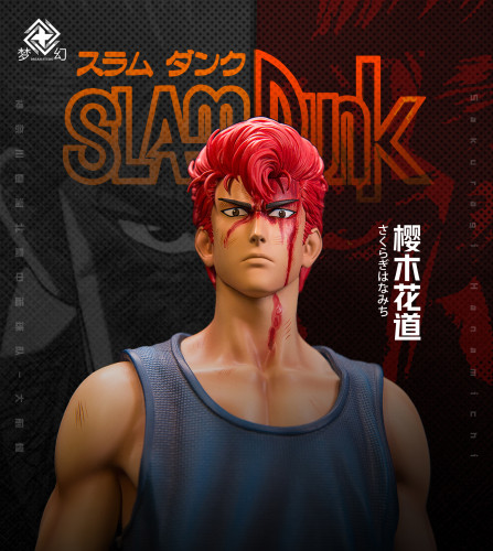 【Pre order】Dream Studio Studio SlamDunk Hanamichi Sakuragi Fight in the Stadium Resin Statue Deposit