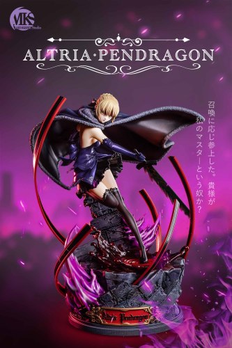 【In Stock】MonkeySon Studios Fate Stay Night The Black Saber Artoria Resin Statue Deposit