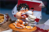 【In Stock】Emoji Studio One-piece Eating Sleeping Luffy SD Resin Statue