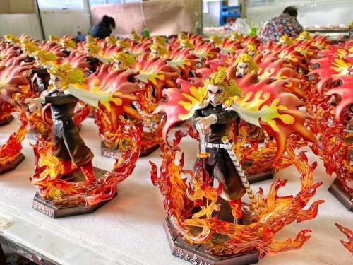【In Stock】 Jianke Studio Demon Slayer Rengoku Kyoujurou 1/7 Resin Statue