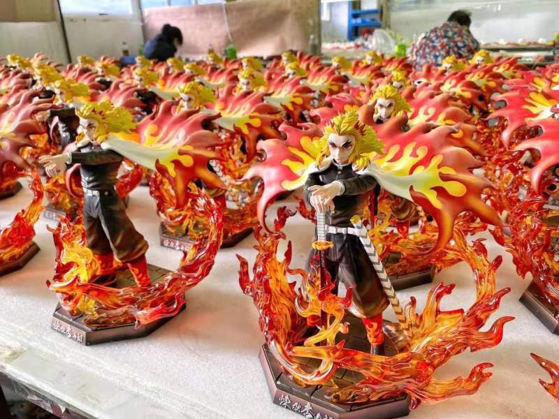 【In Stock】 Jianke Studio Demon Slayer Rengoku Kyoujurou 1/7 Resin Statue