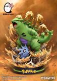 【Pre order】EGG-Studio Pokemon Tyranitar Evolution ​Resin Statue Deposit