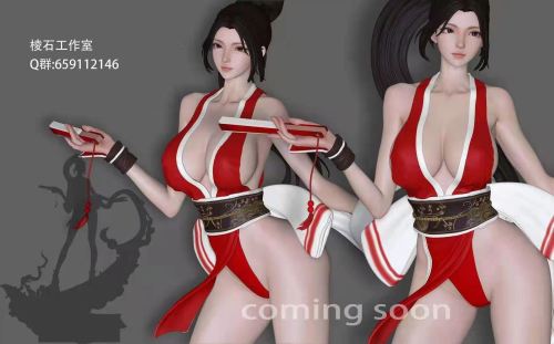 【In Stock】Faceted Pebble Studio KING OF FIGHTERS MAI SHIRANUI 1:3 Resin Statue Deposit