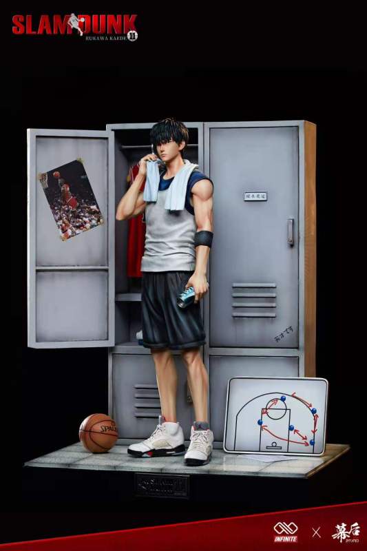【In Stock】MH&Infinity Studio SlamDunk Kaede Rukawa るかわ かえで 1:6 Resin Statue