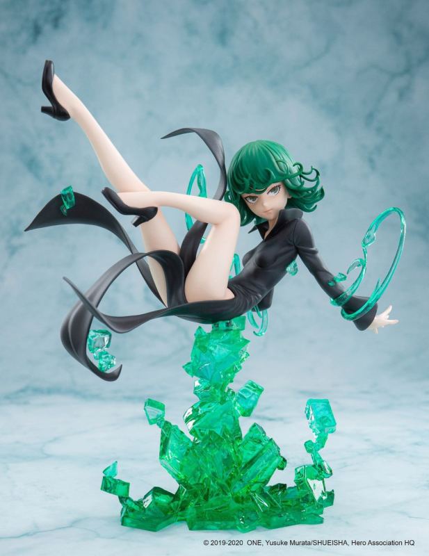 【Pre order】DAMTOYS One PunchMan Senritsu no Tatsumaki 1/7 PVC Figure Deposit（Copyright）