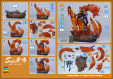 【In Stock】JacksDo One Piece Issho VS Sabo Resin Statue