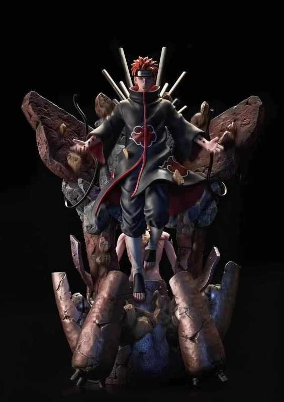 【In Stock】ZUOBAN Naruto Pain A bridge to peace Resin Statue