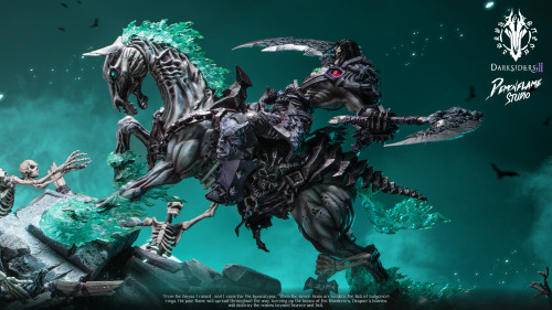 【Pre order】Demonflame Studio Darksiders Death 1/6 Scale Resin Statue Deposit