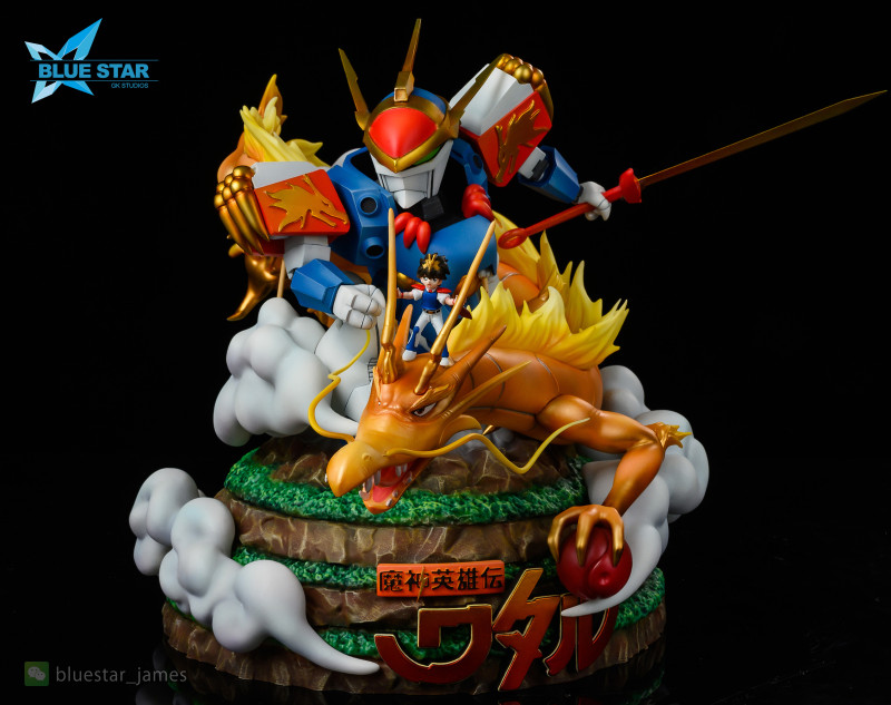 【Pre order】Blue Star Studio Majin Eiyuuden Wataru Gaiden 魔神英雄伝ワタル Resin Statue Deposit