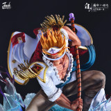 【In Stock】JacksDo One Piece The Young Whitebeard Edward Newgate Resin Statue