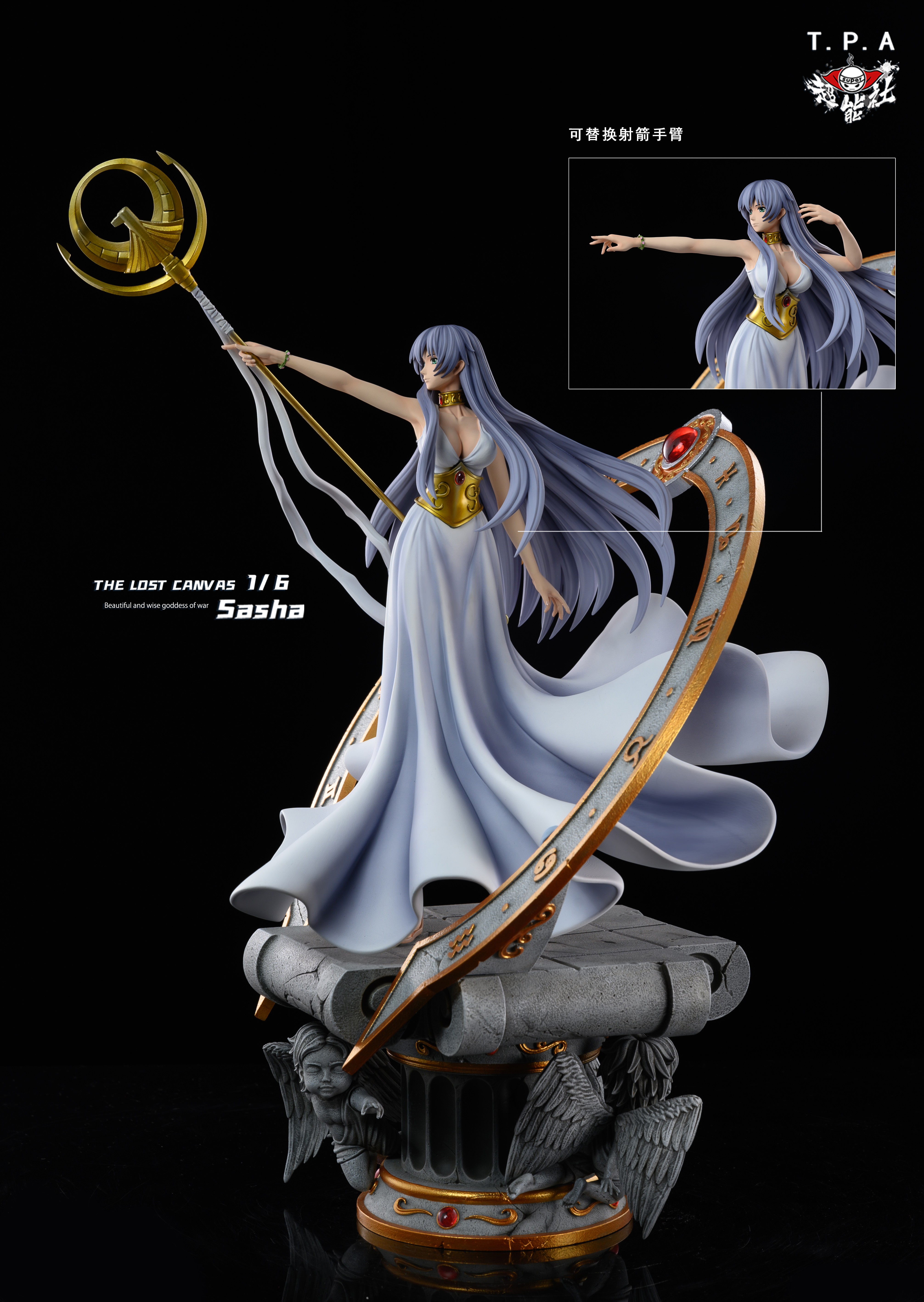 In Stock】TPA Studio Saint Seiya Lost Canvas Athena Sasha