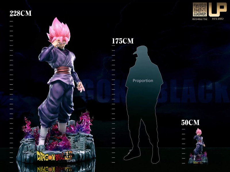 【In Stock】UP-Studio Dragon Ball Super Goku Rose Resin Statue