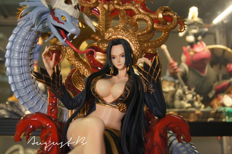 【In Stock】SkyLine One-Piece Boa Hancock on The Throne 1/4 Scale Resin Statue