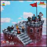 【In Stock】JacksDo Dragon Ball Z Red Ribbon Army Headquarters Resin Statue