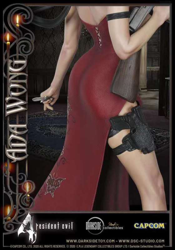 【Pre order】DARKSIDE Resident Evil Ada Wong​ 1/4 Scale Resin Statue Deposit （Copyright）