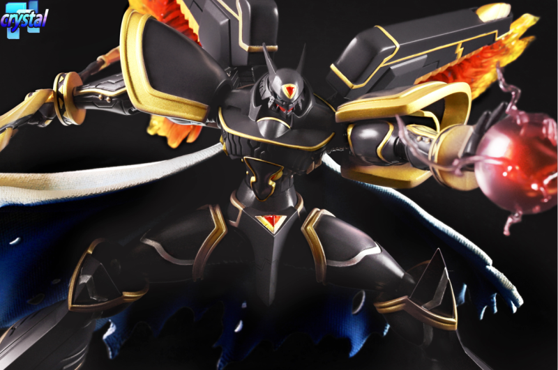 【Pre order】Crystal Studio Digital Monster Royal Knight Series 001 Alphamon Resin Statue Deposit
