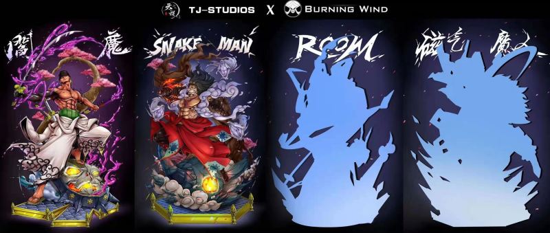 【Pre order】Burning Wind& TJ Studio One Piece Wano Zoro 1/6 Scale Resin Statue Deposit