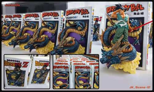【In Stock】JacksDo Dragon Ball Z Manga Cover SMSP GOKU Resin Statue