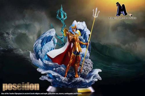 【Pre order】MlRACLE ARTIST STUDIO Saint Seiya Posetdon Resin Statue Deposit