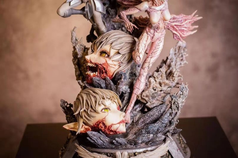 【Pre order】Figurama Claymore Teresa VS Priscilla Resin Statue Deposit（Copyright）