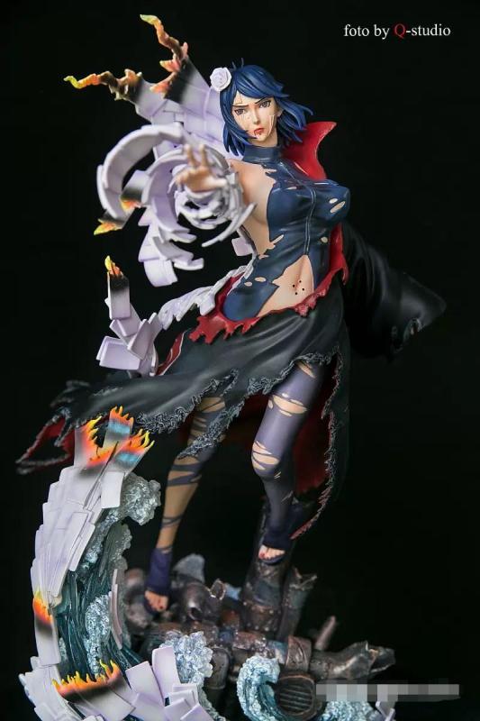 【In Stock】CW Studios Naruto Konan Battle damage 1:7 Resin Statue