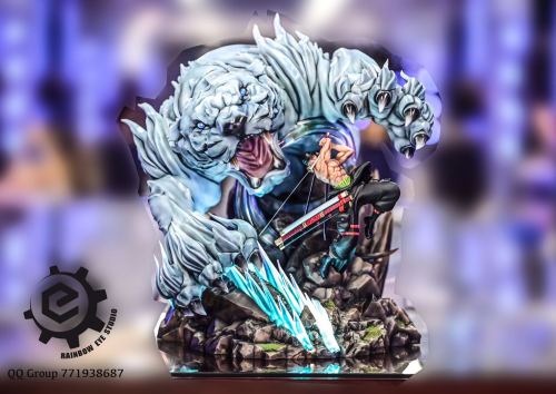 【Pre order】Rainbow Eye Studio One-Piece Roronoa Zoro Tiger Hunting Resin Statue Deposit