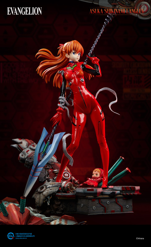 【In Stock】SCLA EVA Asuka Langley Soryu 1:4 Scale Resin Statue Deposit （Copyright）