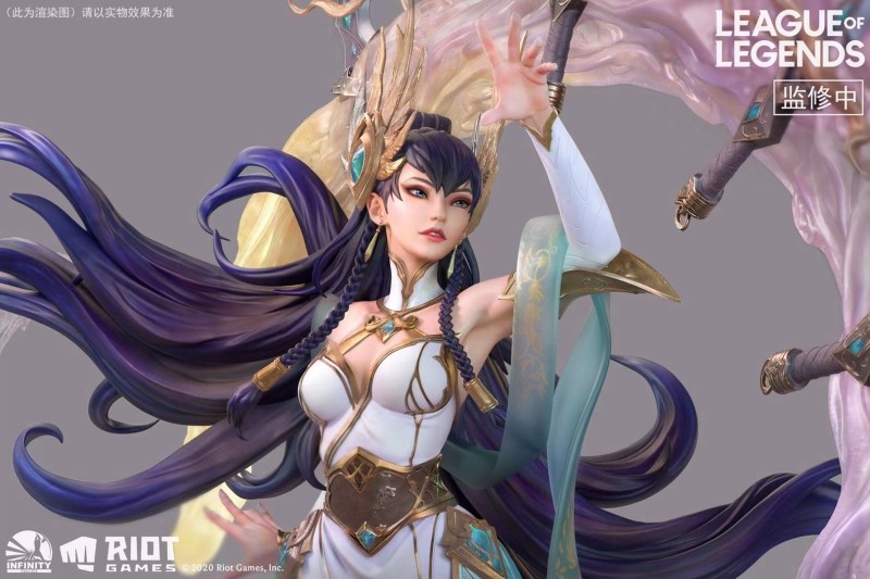 【In Stock】INFINITY Studio League of Legends Irelia The Blade Dancer Reins Resin Statue (Copyright)