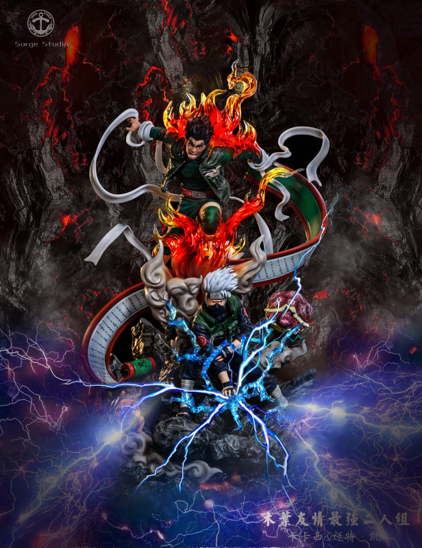 【In Stock】Surge Studio Naruto Friendship Might Guy&Kakashi 1:6 Resin Statue