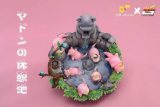 【In Stock】DM Studio Pokemon Slowpoke in Hot Spring Resin Statue