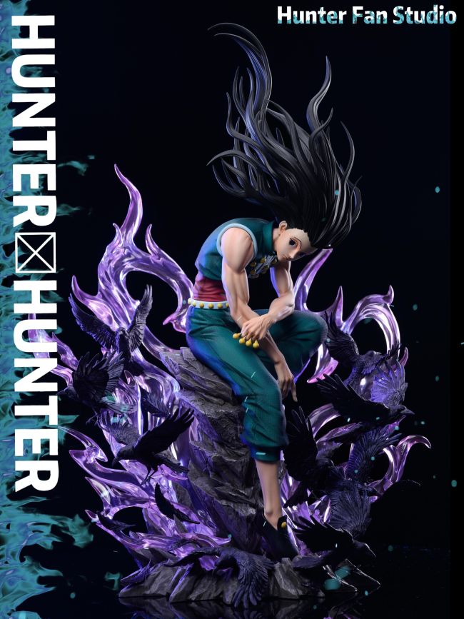 【In Stock】Hunter Fan&BM Studio HUNTER×HUNTER Illumi Zoldyck Resin Statue