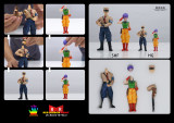 【In Stock】JacksDo Dragon Ball Z Red Ribbon Army Member Vol.3 General Blue & Colonel Violet Resin Statue