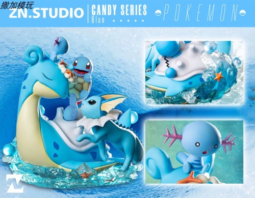 【Pre Order】ZN Studio Pokemon Candy Series Blue Resin Statue Deposit