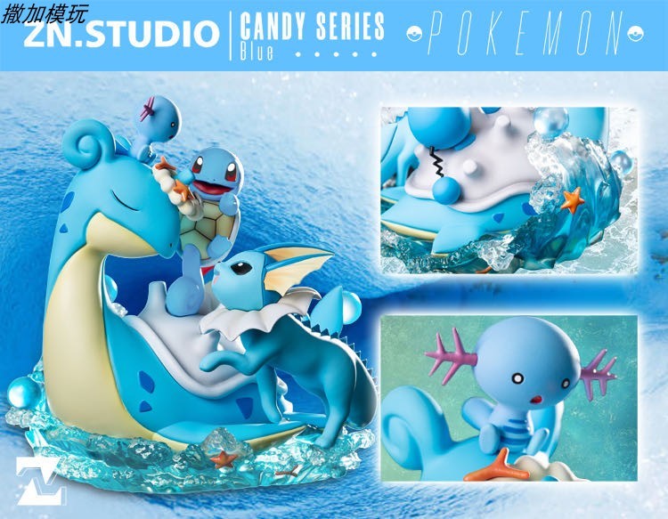 【Pre Order】ZN Studio Pokemon Candy Series Blue Resin Statue Deposit