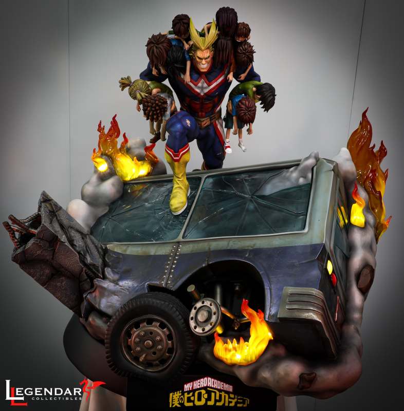 【Pre order】Legendary Studio My Hero Academia All Might's Saving 1/4 Resin Statue Deposit