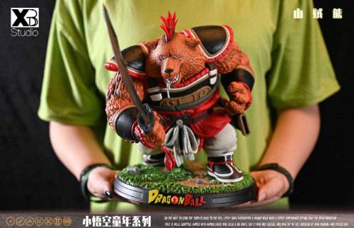 【Pre order】XBD Studio DragonBall Z Goku childhood Series cateran Bear ​Resin Statue Deposit