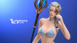 【In Stock】WhaleSong Studio WAR3 Jaina Proudmoore 1/6 Resin Statue