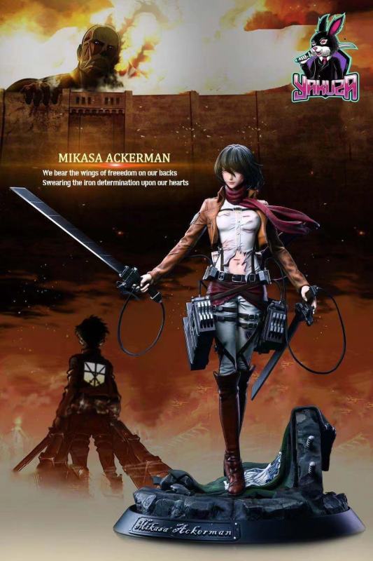 【In Stock】Yakuza Studio Attack on Titan Mikasa·Ackerman Resin Statue