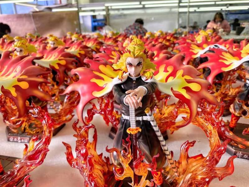 【In Stock】 Jianke Studio Demon Slayer Rengoku Kyoujurou 1/7 Resin Statue