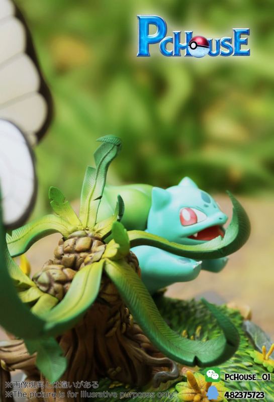 【In Stock】Pc House Pokemon Gosanke The Second Stytle Bulbasaur Resin Statue