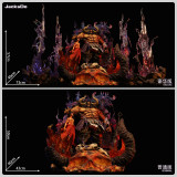 【Pre order】JacksDo One Piece POPMAX Kaido Onigashima Scene Base Resin Statue Deposit