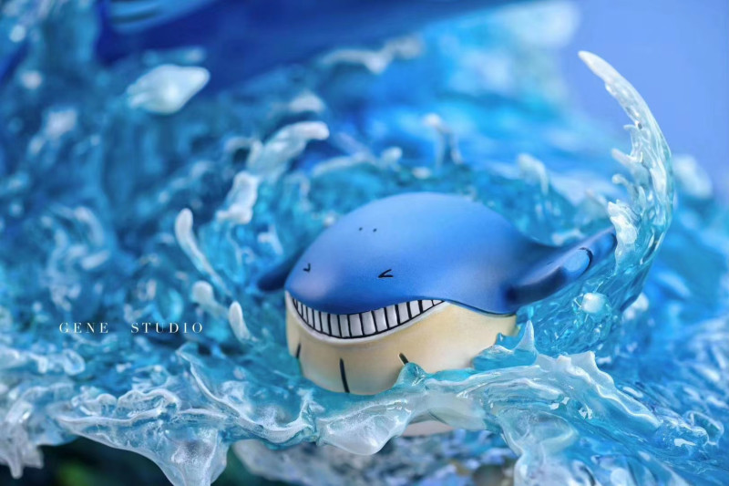 【In Stock】GENE Studio Pokemon Wailord Family Resin Statue