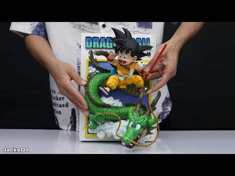 【In Stock】JacksDo Dragon Ball Z Manga cover Kid GOKU Resin Statue