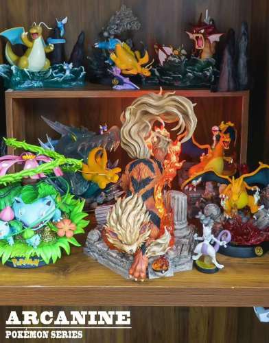 【Pre order】Monster Studio Pokemon Arcanine Resin Statue Deposit