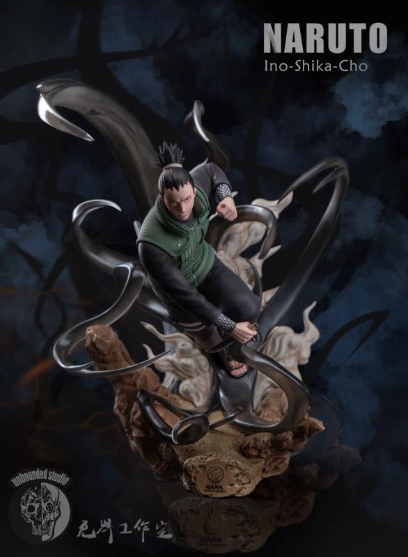 【In Stock】Unbounded Studio NARUTO Nara Shikamaru Ino–Shika–Chō resonance series Resin Statue