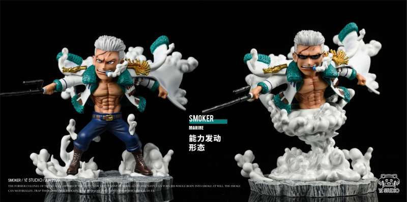 【Pre Order】Yz Studio One Piece Navy resonance series Smoker Resin Statue Deposit