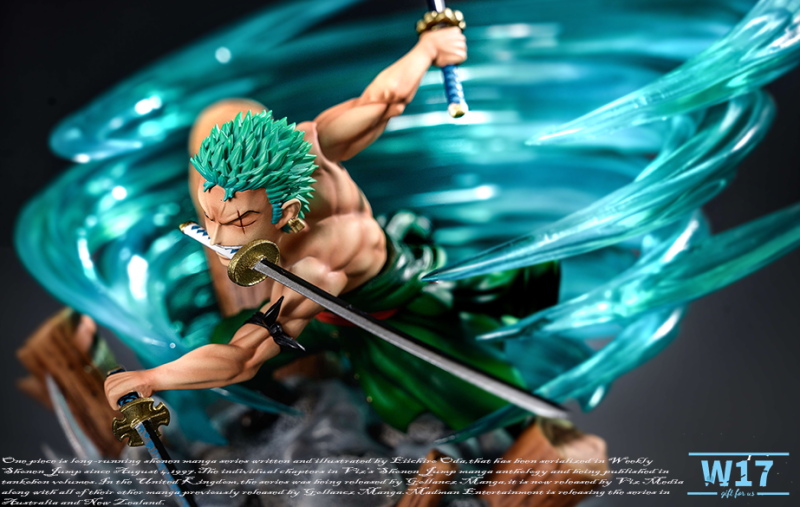 【Pre order】W17 Studio One-Piece Zoro two years after WCF Resin Statue Deposit