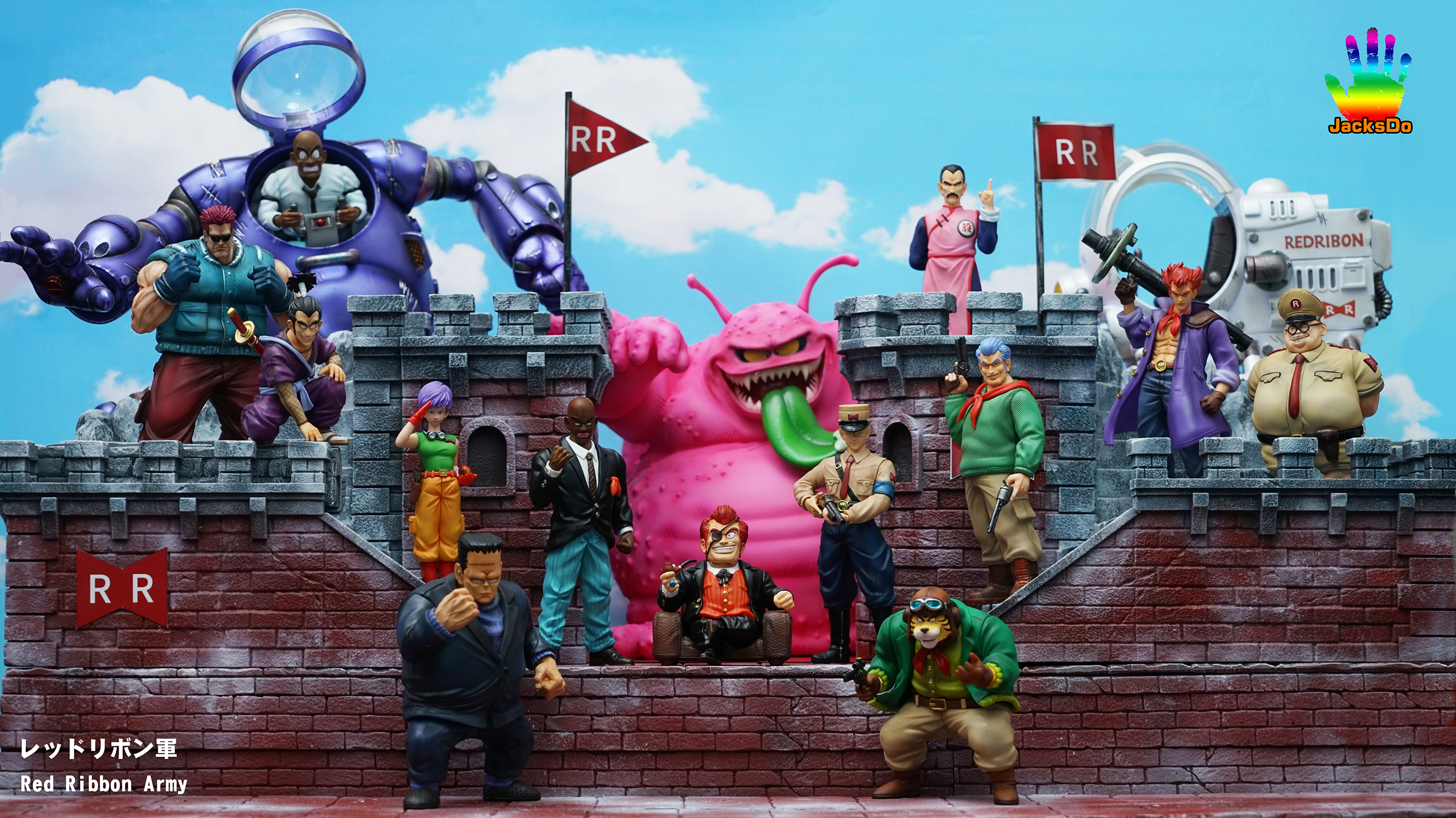 In Stock】JacksDo Dragon Ball Z Red Ribbon Army Member Vol.3