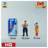 【In Stock】JacksDo Dragon Ball Z Red Ribbon Army Member Vol.3 General Blue & Colonel Violet Resin Statue