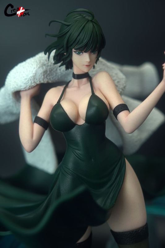 【In Stock】Creation Studio One PunchMan Fubuki 地獄のフブキ 1/6 Resin Statue